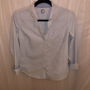 DONATED to local social worker🙏 Striped button down top